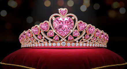 wedding rings on a pink silk