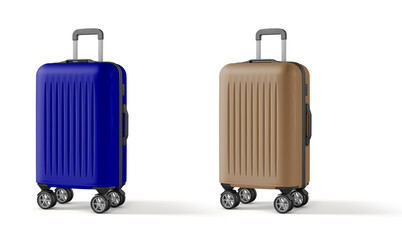 Travel Suitcase 2 in 1 and in Multi Colors 