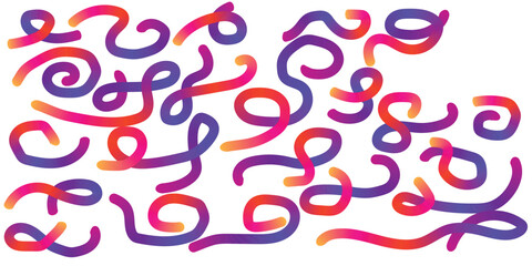 Abstract seamless vector pattern of geometric pink and colorful lines, ideal for wallpaper or fabric design