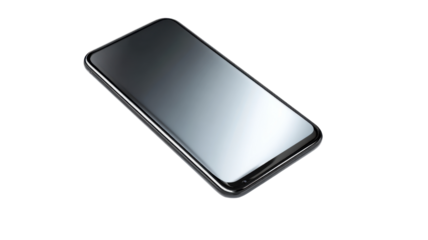 mobile phone isolated on white background 