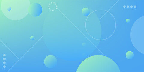 abstract fluid background with blue color. Geometric wallpaper with circle. Minimal fluid background for posters, placards, brochures, banners, web pages, headers, covers, and other. Eps10 vector