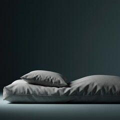 A tranquil setting embodying essential relaxation and downtime, featuring a simple, comfortable surface for pure rest and unburdened peace ,calm ,downtime ,essential