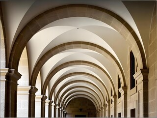 Fototapeta premium arches of a building 