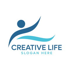 Abstract People Community Logo Collection Vector