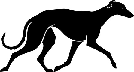 Greyhound silhouette