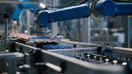 Medium shot capturing integration of advanced sensors and robotics enhancing precision and speed in automated carcass sorting operations.