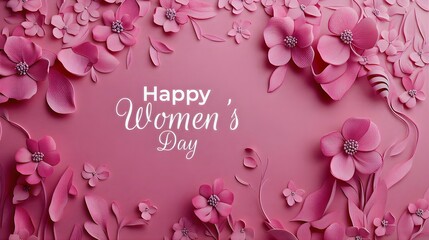 pink flower background