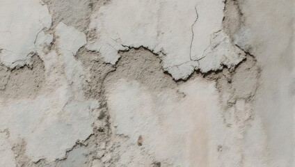 Cracked and Peeling Paint on Old Wall Surface Texture.