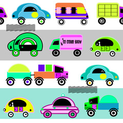 Children's bright colorful toy cars for boys 
 cars 