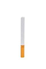 Cigarette representing unhealthy habit and nicotine addiction problem