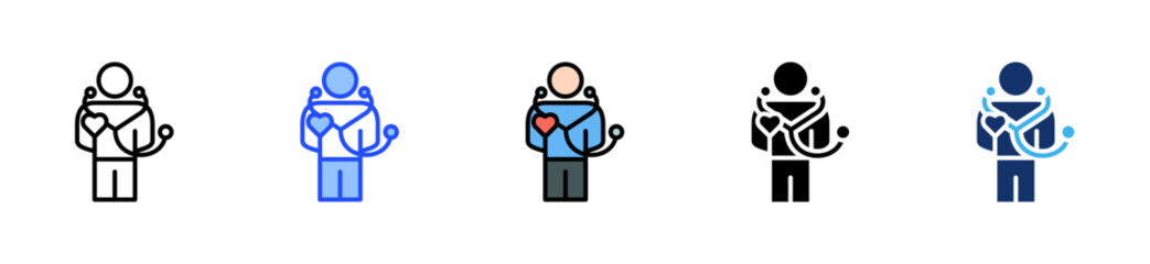 Health Check Icon Collection With Multiple Styles