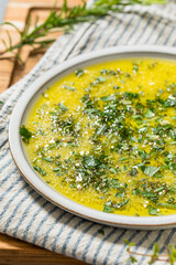 Healthy Herbed Dipping Olive Oil
