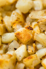 Homemade Cubed Hash Browns Breakfast Potatoes