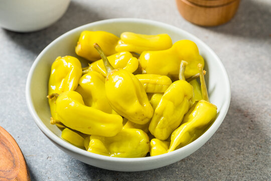 Pickled Raw Pepperoncini Peppers