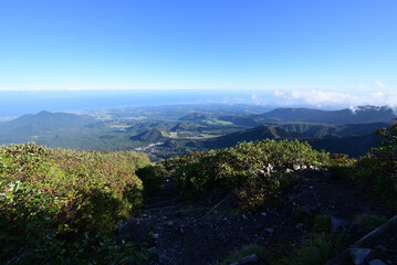 Climbing Mt. Daisen, Tottori, Japan