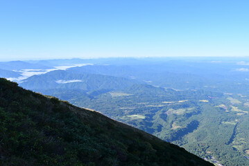 Climbing Mt. Daisen, Tottori, Japan