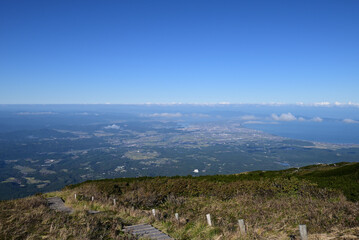 Climbing Mt. Daisen, Tottori, Japan
