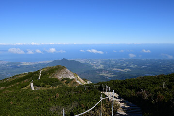 Climbing Mt. Daisen, Tottori, Japan