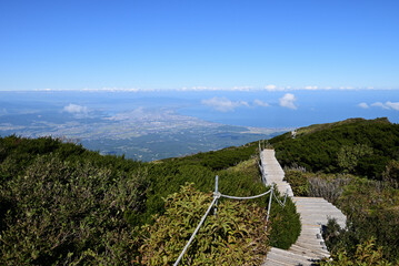 Climbing Mt. Daisen, Tottori, Japan