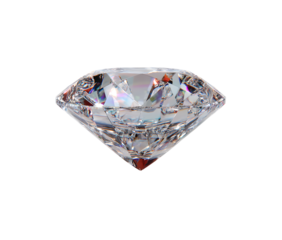 diamond on white background with high quality