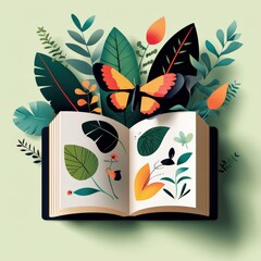 A community initiative to create an illustrated guidebook on local flora and fauna, funded by small local businesses