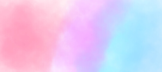 Abstract pastel gradient background with soft transitions between pink, purple, and blue hues.