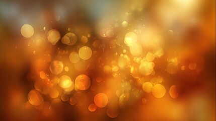 A vibrant abstract background featuring soft bokeh effects in warm orange and yellow tones, creating a dreamy and inviting atmosphere.