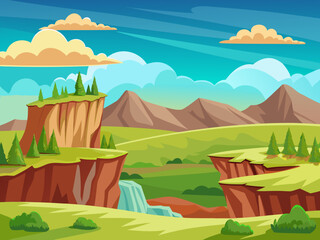 plateau illustration