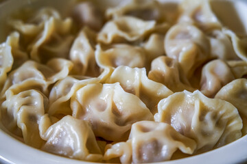 Delicious and plump Northeastern Chinese dumplings