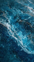 Abstract Blue Green Marble Texture Background for Design Artwork