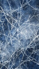 Abstract Ice Crystal Texture Winter Background Frozen Glass Pattern