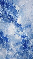 Abstract Blue Marble Texture Background for Design and Art Projects