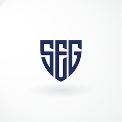 Wordmark Logo Design is Combination Letter SEG Customized