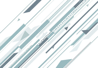 Abstract geometric pattern with dynamic lines and shapes creating a modern and futuristic design.