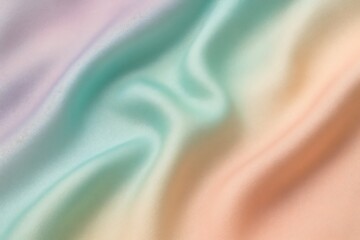 Elegant pastel gradient with creamy lavender, mint, and peach hues, smooth flowing texture, and soft HDR iridescent lighting.

