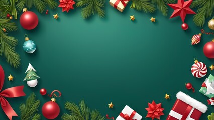 Christmas layout, Christmas copy space, Christmas card layout, Christmas tree, Christmas letter paper, Christmas illustration, Christmas concept, Christmas background, Christmas banner