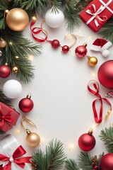 Christmas layout, Christmas copy space, Christmas card layout, Christmas tree, Christmas letter paper, Christmas illustration, Christmas concept, Christmas background, Christmas banner