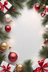 Christmas layout, Christmas copy space, Christmas card layout, Christmas tree, Christmas letter paper, Christmas illustration, Christmas concept, Christmas background, Christmas banner