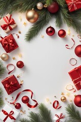 Christmas layout, Christmas copy space, Christmas card layout, Christmas tree, Christmas letter paper, Christmas illustration, Christmas concept, Christmas background, Christmas banner