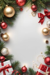 Christmas layout, Christmas copy space, Christmas card layout, Christmas tree, Christmas letter paper, Christmas illustration, Christmas concept, Christmas background, Christmas banner