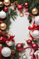 Christmas layout, Christmas copy space, Christmas card layout, Christmas tree, Christmas letter paper, Christmas illustration, Christmas concept, Christmas background, Christmas banner