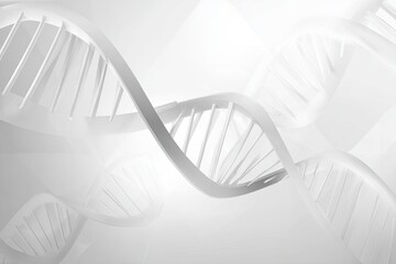 Abstract Dna Molecule Structure