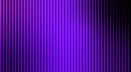 Abstract pattern of vertical purple lines with gradient effect