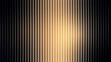 Abstract geometric pattern with vertical stripes and light glow