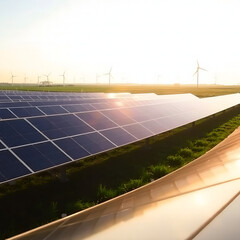 solar panels on the roof