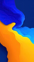 Abstract Digital Art With Vibrant Colors