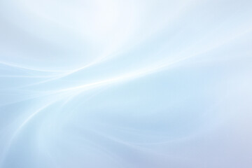 abstract artwork background with smooth, flowing white and pale blue gradients