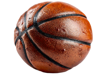 basketball isolated on white background