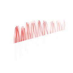 Indonesian Brush Flag Texture