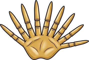 Pangalay Brass Janggay Set